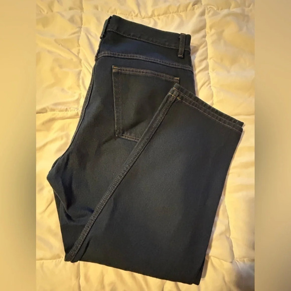 LL BEAN double L ultra high rise tapered leg petite 18 jeans - Picture 9 of 9